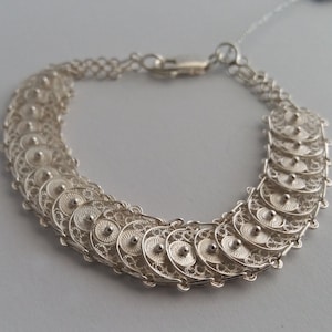 Sterling Silver Bracelet Sevilla - Filigree Jewelry - Filigree Bracelet - Silver Bracelet - Handmade Silver Jewelry - Women Jewelry