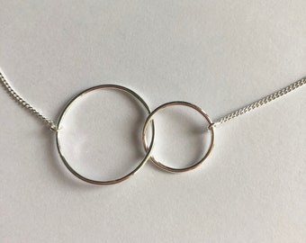 Sterling Silver Karma Infinity Necklace Sterling Silver Karma Infinity Necklace