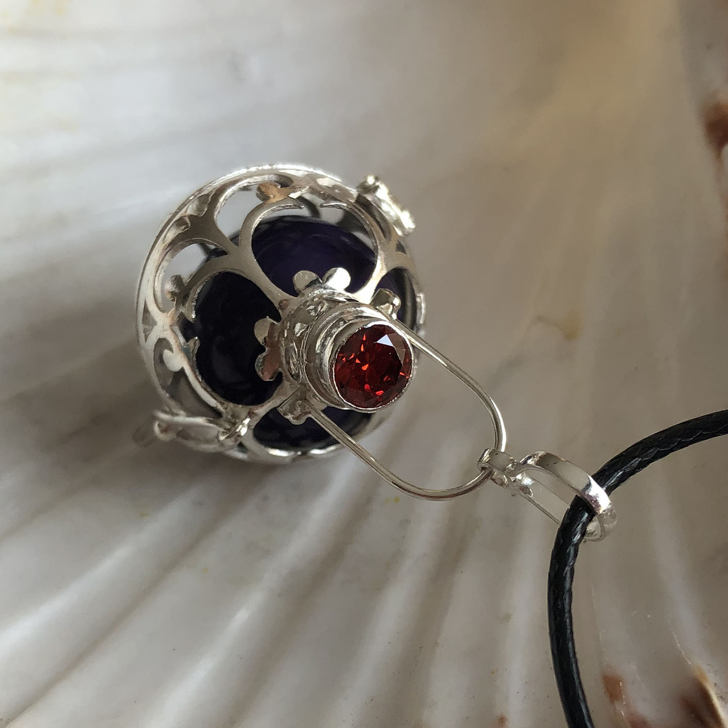 Angel Caller Angel Caller Violeta - Angel Jewelry - Protection Amulet - Harmony Ball ...