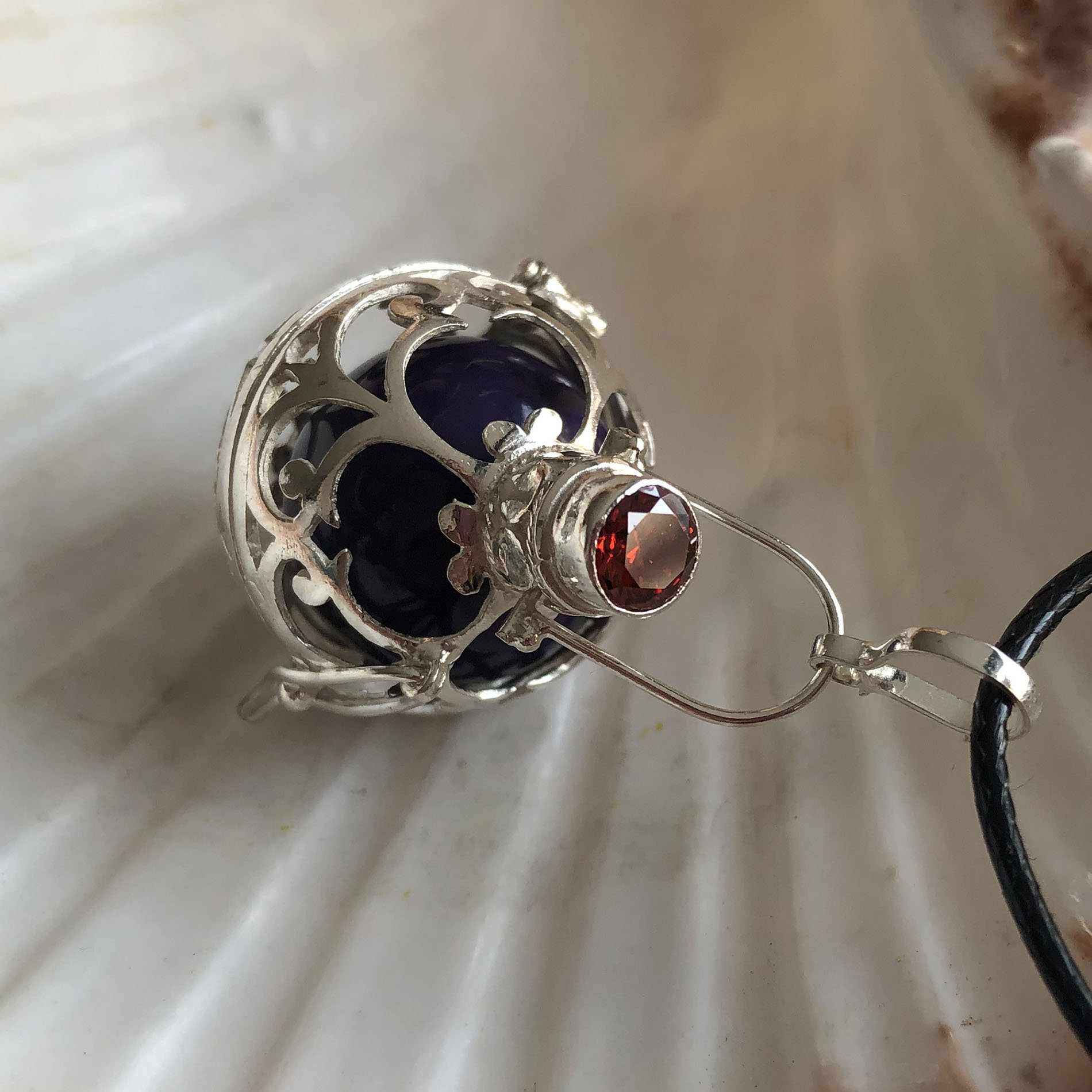 Angel Caller Angel Caller Violeta - Angel Jewelry - Protection Amulet - Harmony Ball ...