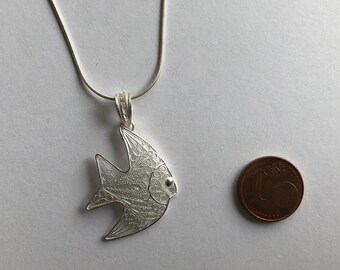 アンティーク ANTIQUE フィリグリー 純銀 フィッシュ 「魚