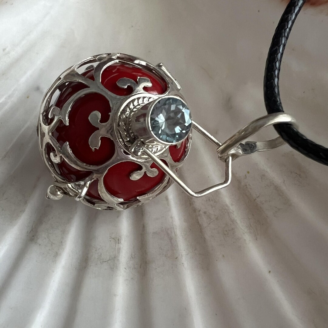 Angel Caller Angel Caller Grande Rojo - Sterling Silver - Red Angel Caller - Harmony ...