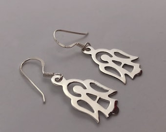 Angel Earrings - Angel Jewelry - Angel Gifts - Meaningful Gift - Gift Idea for Her - Sterling Silver Earrings - Silver Dangle Earrings