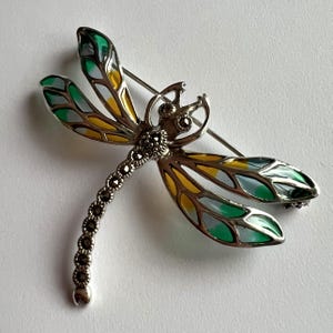 Broche Ancienne Paon En Bakélite - Porte-bonheur, Symbole D'immortalité - Vintage, Fermoir Laiton