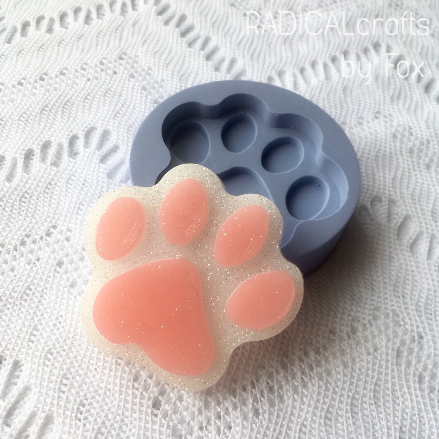 Lukinuo Paw Print Mold Dog Treat Mold Bone Silicone Mold 3 Pcs Dog Treat  Molds for
