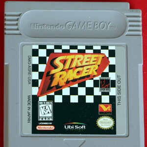Street Racer - Nintendo Game Boy Cartridge - 1996