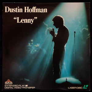Lenny - Dustin Hoffman - LASER DISC - Extended Play Black and White - 112 min