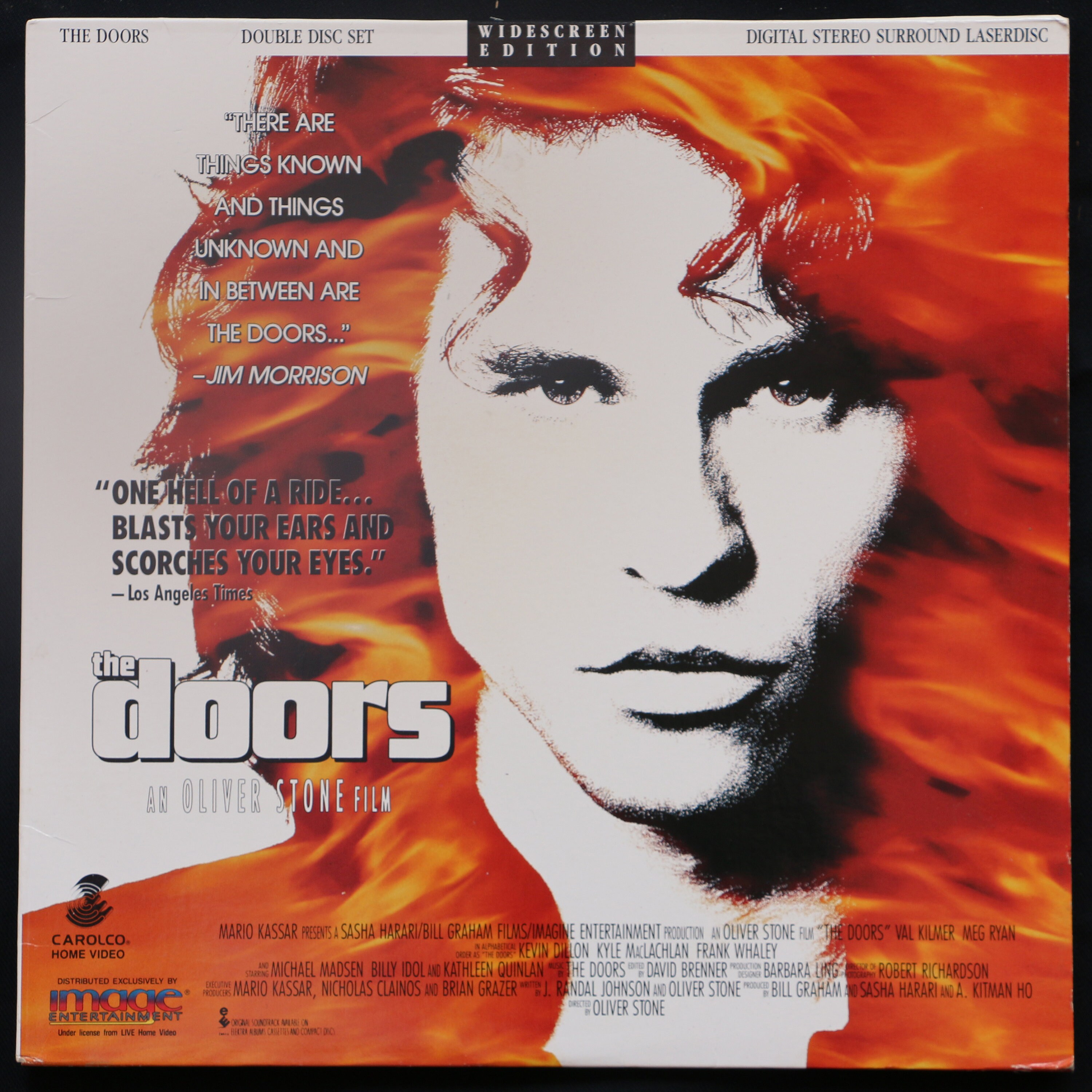 The Doors - Film - Oliver Stone - LASERDISC -widescreen - Extended