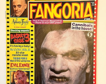 Fangoria #108 November 1991 Wes Craven The People Under The Stairs Addams Family