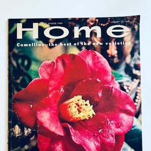 Los Angeles Times Home Magazine January 1966 MCM Home Lifestyle Gardening Design