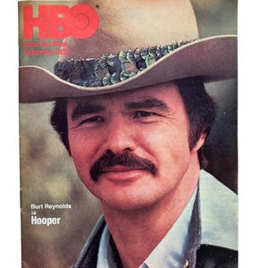 Vintage HBO Guide September 1979 Burt Reynolds