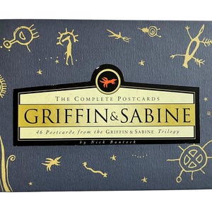 Griffin & Sabine Komplettes Set mit 46 Postkarten Nick Bantock 1996