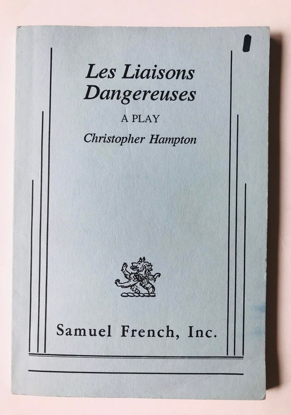 Dangerous liaisons script pdf