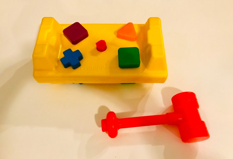 fisher price hammer bench