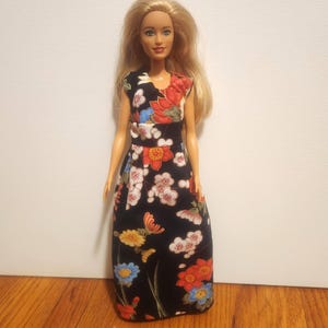 Handmade 11.5&quot; Doll Clothes- Evening Dress fits 11.5&quot; Fashion Dolls