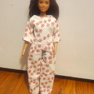 Handmade Doll Clothes- Jumpsuit fits Curvy 11.5&quot; Fashion Dolls