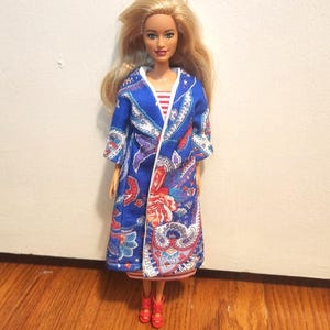 Handmade 11.5&quot; Doll- Dress & Jacket fits 11.5&quot; Fashion Dolls