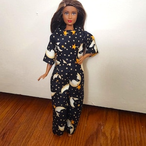 Handmade Doll Clothes- Jumpsuit fits Curvy 11.5&quot; Fashion Dolls