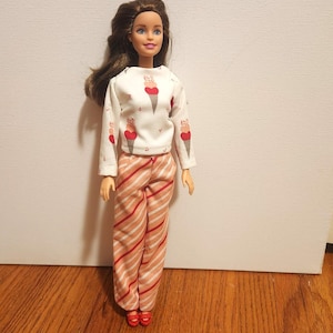Handmade 11.5&quot; Doll Clothes- Top & Pants fits 11.5&quot; Fashion Dolls