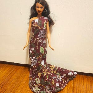 Handmade 11.5&quot; Doll Clothes- Evening Dress fits 11.5&quot; Fashion Dolls