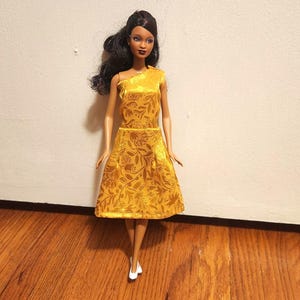 Handmade 11.5&quot; Doll Clothes- Dress fits 11.5&quot; Fashion Dolls