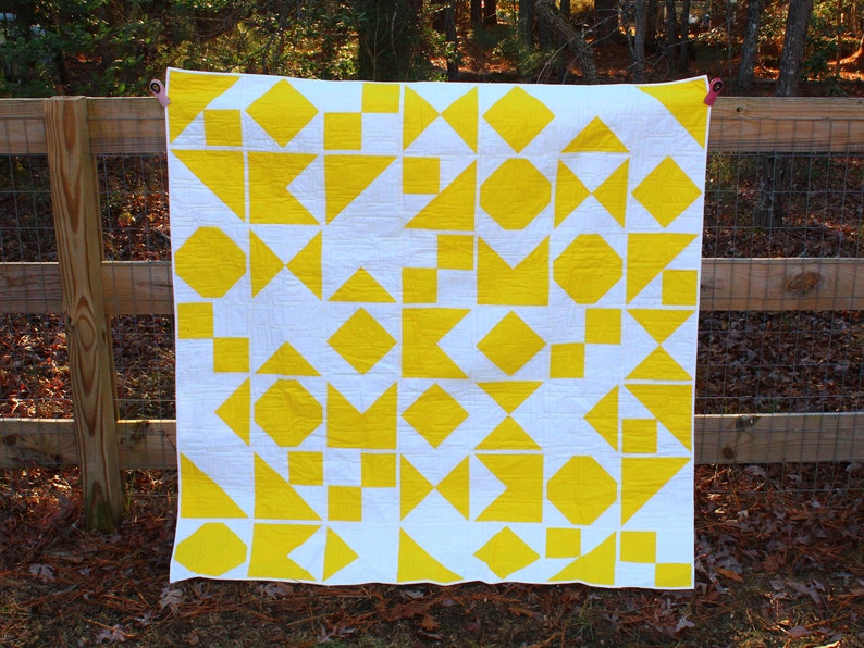 Mod Lemonade Quilt Pattern Etsy