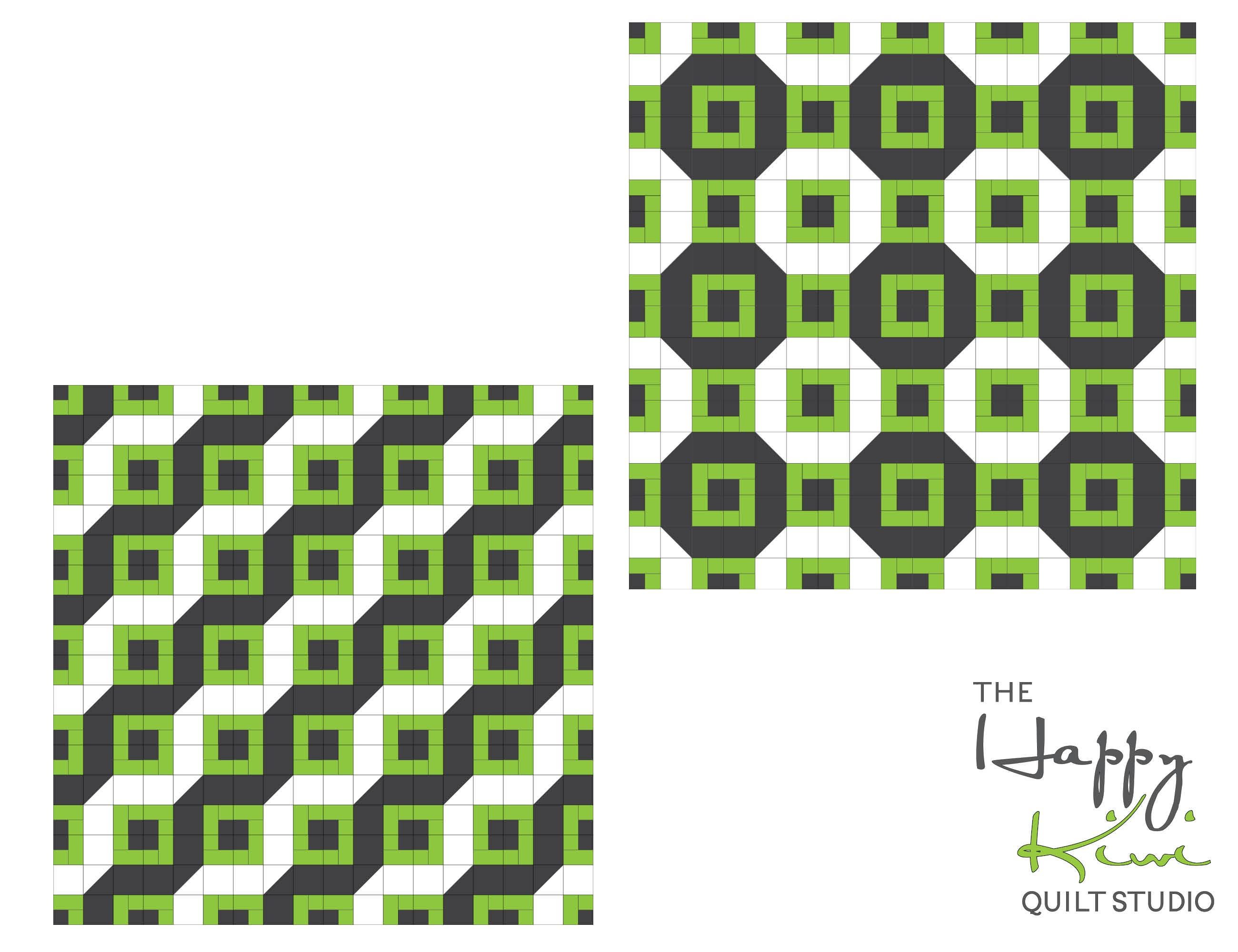 Octogan Quilt Pattern The Octagon Quilt Pattern PDF | Modern Geometric Quilt Design for ...