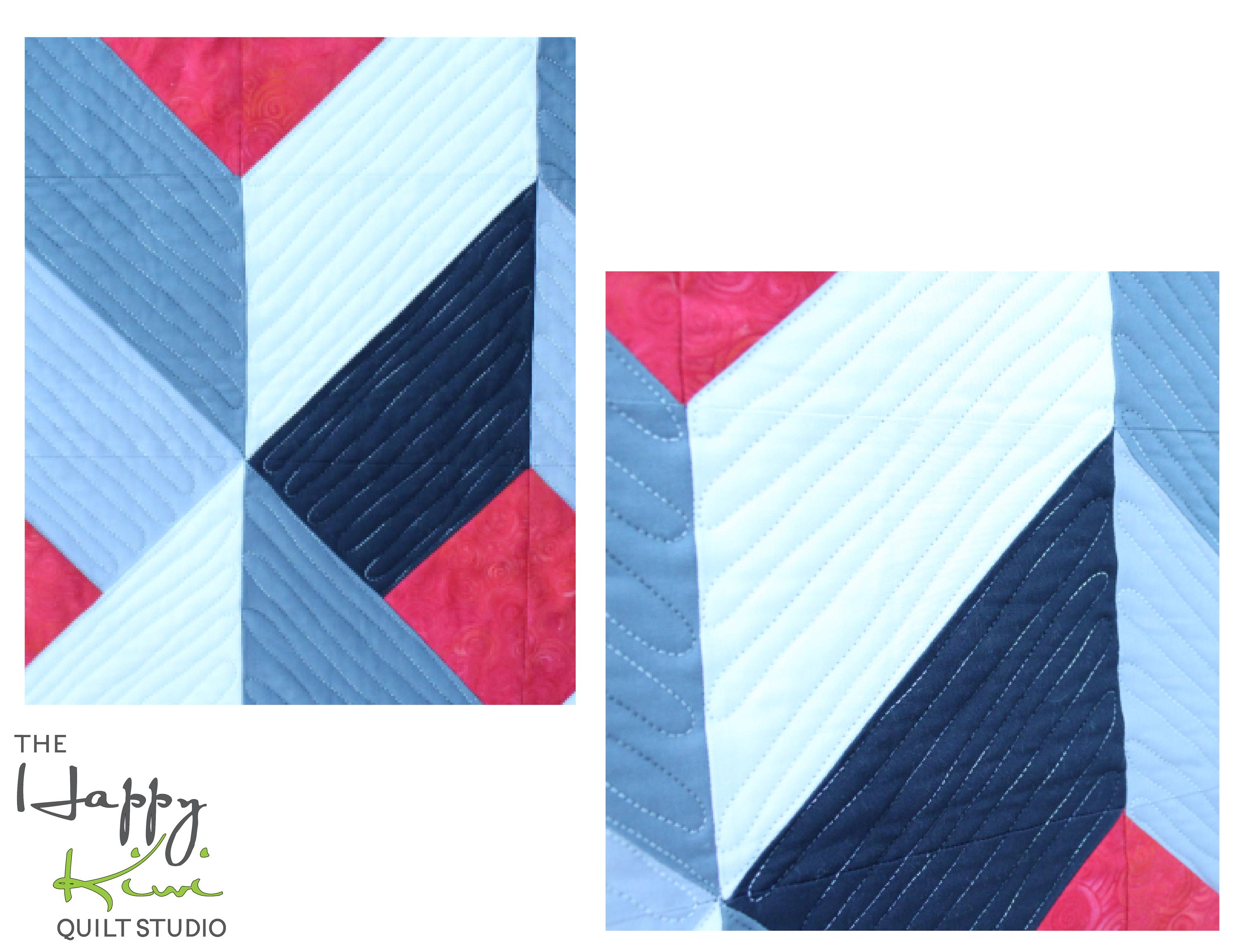 Synchronicity Quilt Pattern | Modern Geometric Design | 3D Illusion ...