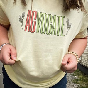 AgVocate T-shirt,  Agriculture gifts,  Agriculture t-shirt,  Farmers wife t-shirt,  farm tee
