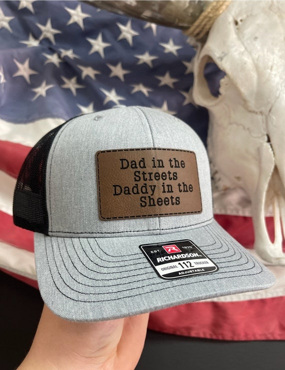 Cappello snapback Best Dad Ever, toppa in similpelle western, cappellino da camionista da uomo, Cowboy Father - Italia