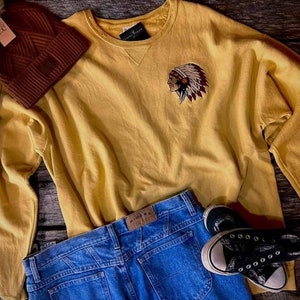 Embroidered Indian Sweatshirt