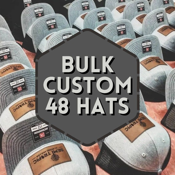 Order Custom Leather Patches for Hats & Apparel - New York Custom