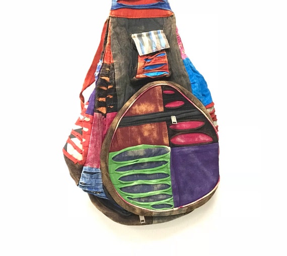 mini hippie backpack