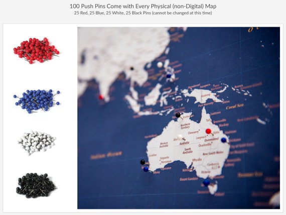 world map push pin map world map pin board personalize wedding gift couple travel map push pin world map cotton anniversary gift for him world maps with pins