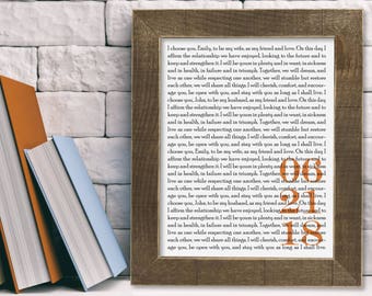Husband Birthday Gift Personalized Christmas Present Unique Wife to Husband Anniversary Custom Wedding Valentine's Day Modern Home Decor Art