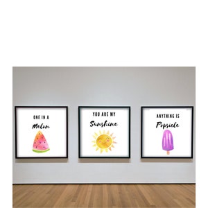 Inspirational Children&#39;s Prints, Minimalist, nursery decor, bedroom decor, classroom decor, watercolor, UNFRAMED