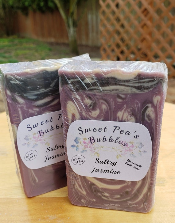 Handmade Soap, Artisan Soap, Jasmine scent, Spring, Spring Collection