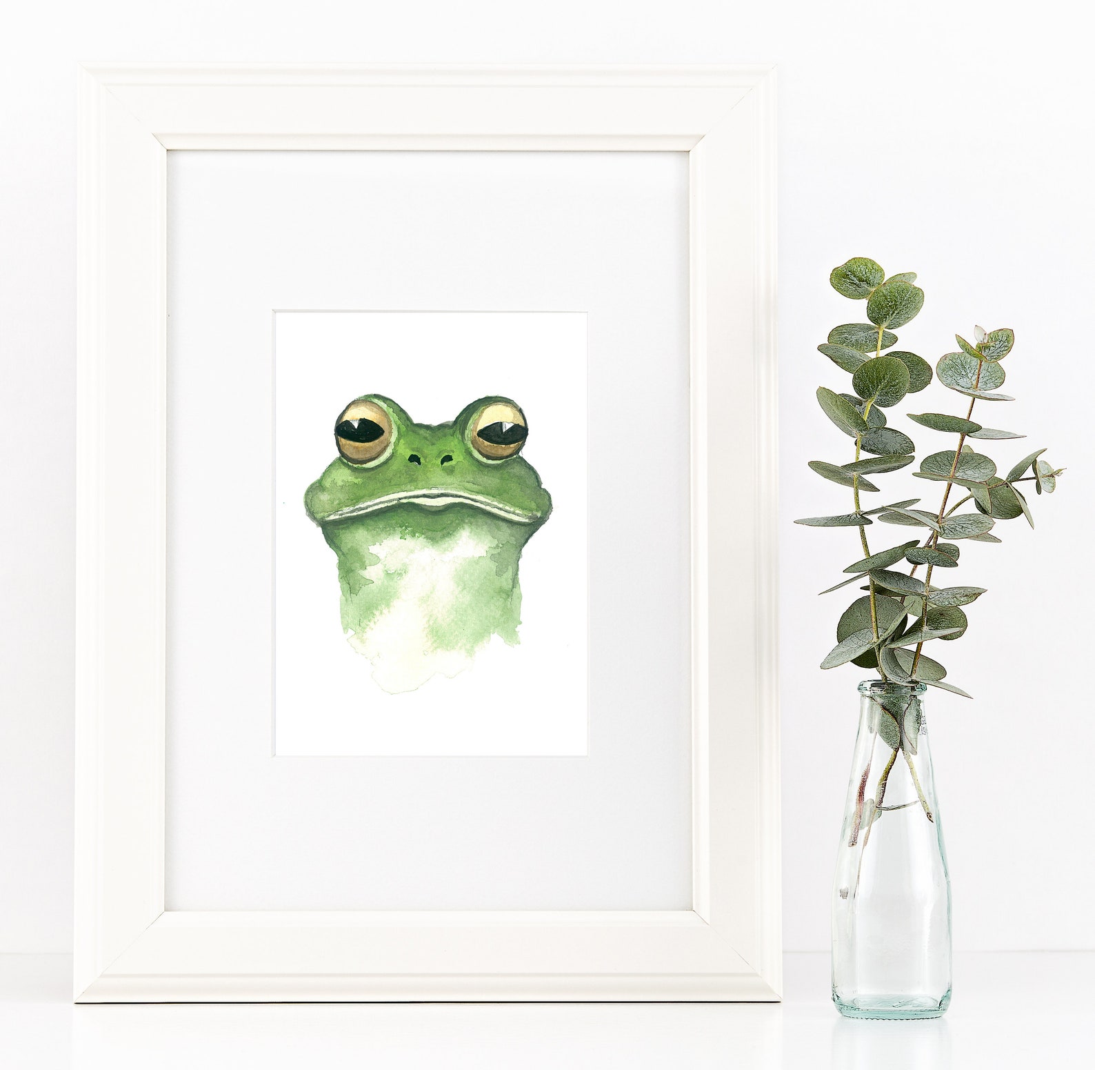 PRINTABLE Frog Wall Art Frog Printable Frog Print Frog | Etsy