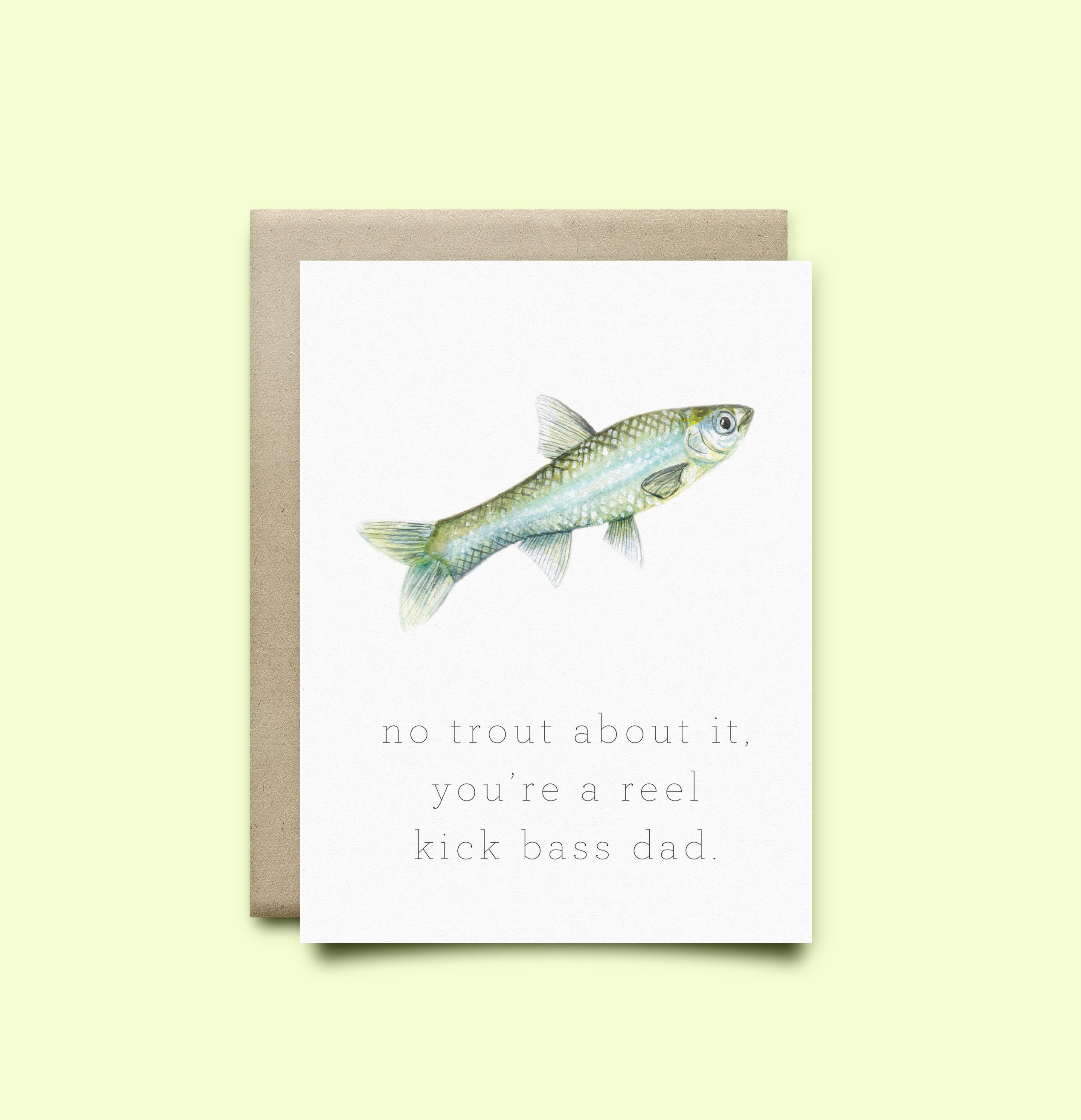 Father's Day Fishing Card. Fish Father's Day,fish Card,Funny Card,Funny dad  card,Card for dad,Funny father's day Card,Dad fish card,dad joke