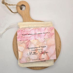 Cartões de Escrituras Femininas para Mulheres Cartões de Versículos Bíblicos Rosa | Presente Cristão Encorajador | Cartões de Fé e Inspiração | Batismo | Presente para ela