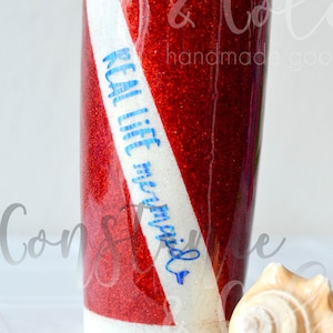 Real Life Mermaid Stainless Steel Insulated Tumbler, SCUBA, Diver, Mermaid, padi, naui, sdi, tdi, Ocean Lover, Certified Diver