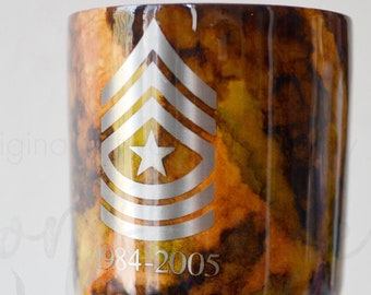 Camouflage 30oz Tumbler, perfect for the military vet or hunter in your life!  Constance and Cole, ConstanceandCole, Father, Grandpa
