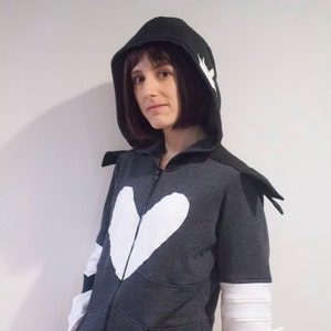 Undertale Undyne the Undying inspired cosplay hoodie image 1