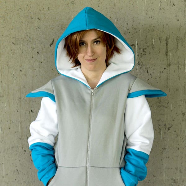 Underswap Sans inspired cosplay hoodie