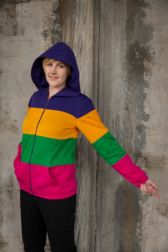Lesbian flag shop hoodie