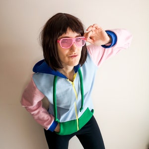 Fresh Sans inspired cosplay hoodie