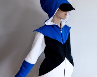 Deltarune inspired Queen cosplay hoodie