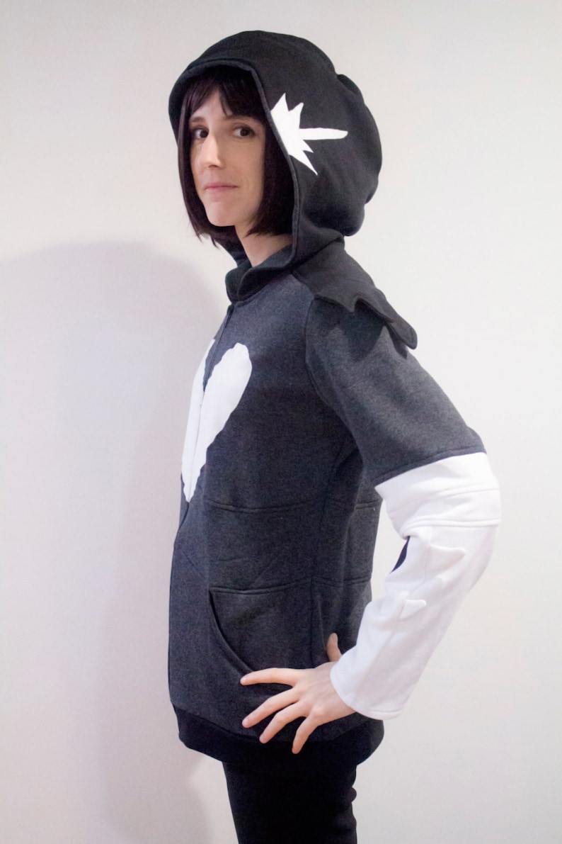 Undertale Undyne the Undying inspired cosplay hoodie image 3