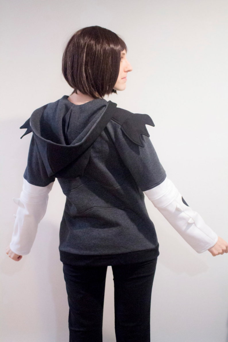 Undertale Undyne the Undying inspired cosplay hoodie image 4
