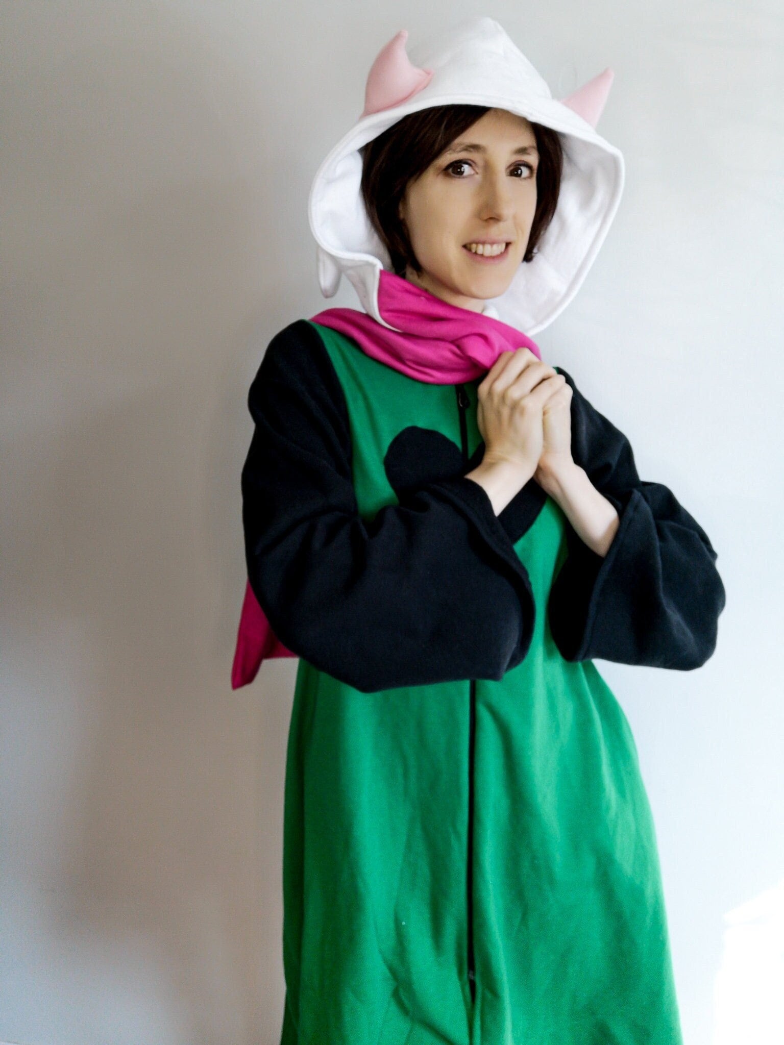 Deltarune chapter 2 Ralsei inspired cosplay hoodie